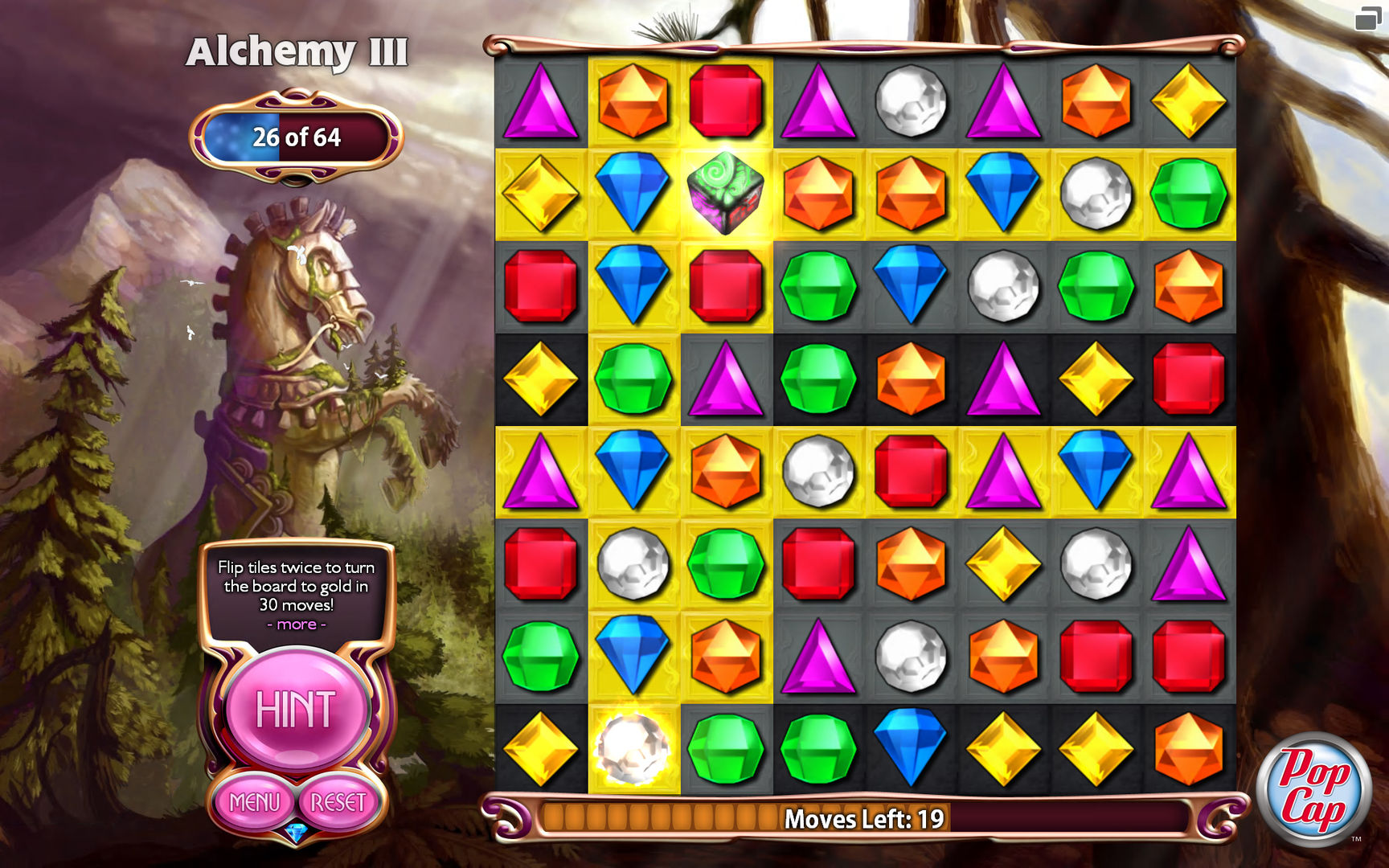 Alchemy III：金色底格、宝石棋盘与剩余步数