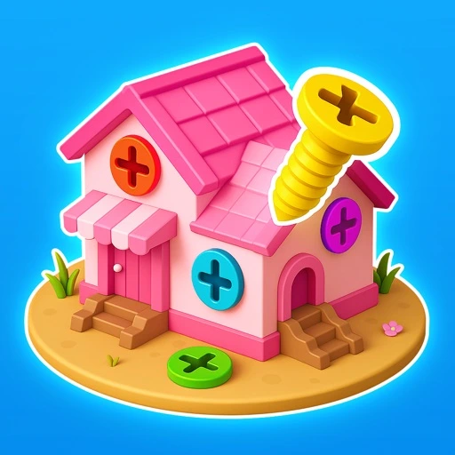 Screw Sort 3D: Pin Puzzle Game 官方图标