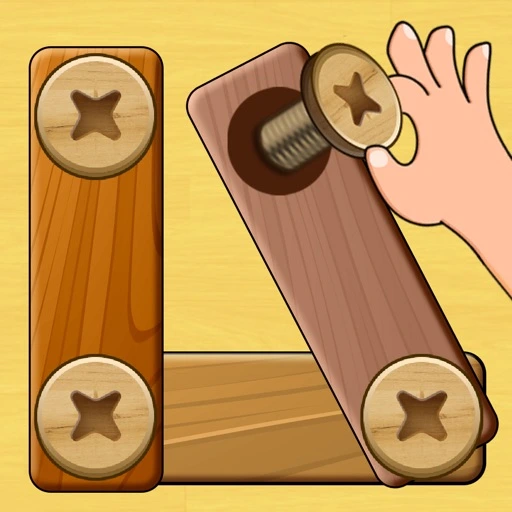 Wood Nuts & Bolts Puzzle 官方图标